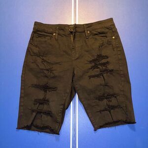 Jordan Craig all black streetwear jorts